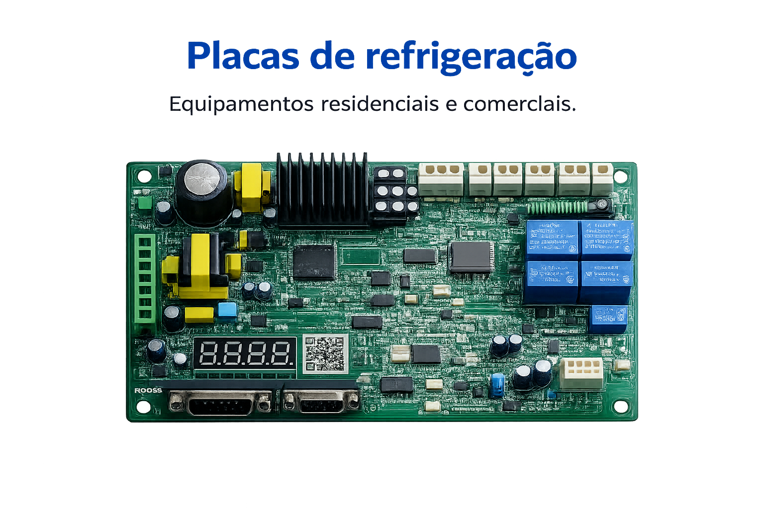 Placas de refrigeração